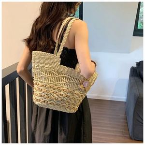 Sac à main thaïlandais Naraya en algue marine, petit sac à main en velours, macramé, tissu de marais, signé - Product Image 5