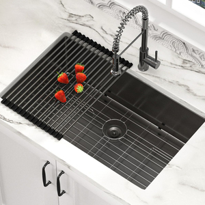 Lavandini da cucina con ciotola singola fatta a mano in acciaio inossidabile 304 - Product Image 2