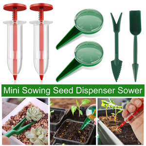 Juego de 6 Herramientas Manuales para Sembrar Semillas en el Jardín 2025, Dispensador de Semillas Manual, Mini Herramienta de Jardinería para Siembra - Product Image 6