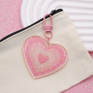 Tùy Chỉnh Thiết Kế Trong Suốt Anime Dễ Thương Tỏa Sáng Acrylic Móc Chìa Khóa Quyến Rũ Acrylic Món Quà Làm Của Riêng Bạn Logo Acrylic Keychain - Product Image 6