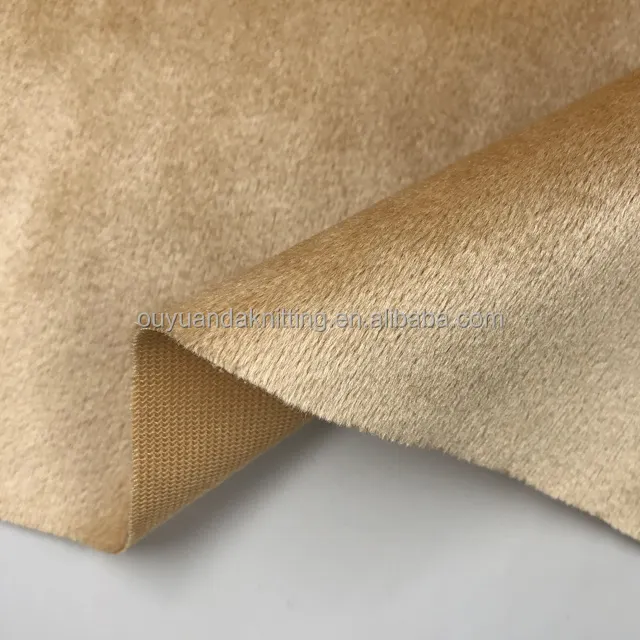 100% Polyester Stoff Sofa Vorhang Polsterung Italienischer Samt