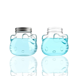 Miệng Rộng 500Ml Kín Vít Nắp Rỗng Thủy Tinh Thực Phẩm Lưu Trữ <span class=keywords><strong>Jar</strong></span> Thủy Tinh Container Hình Dạng Độc Đáo - Product Image 2