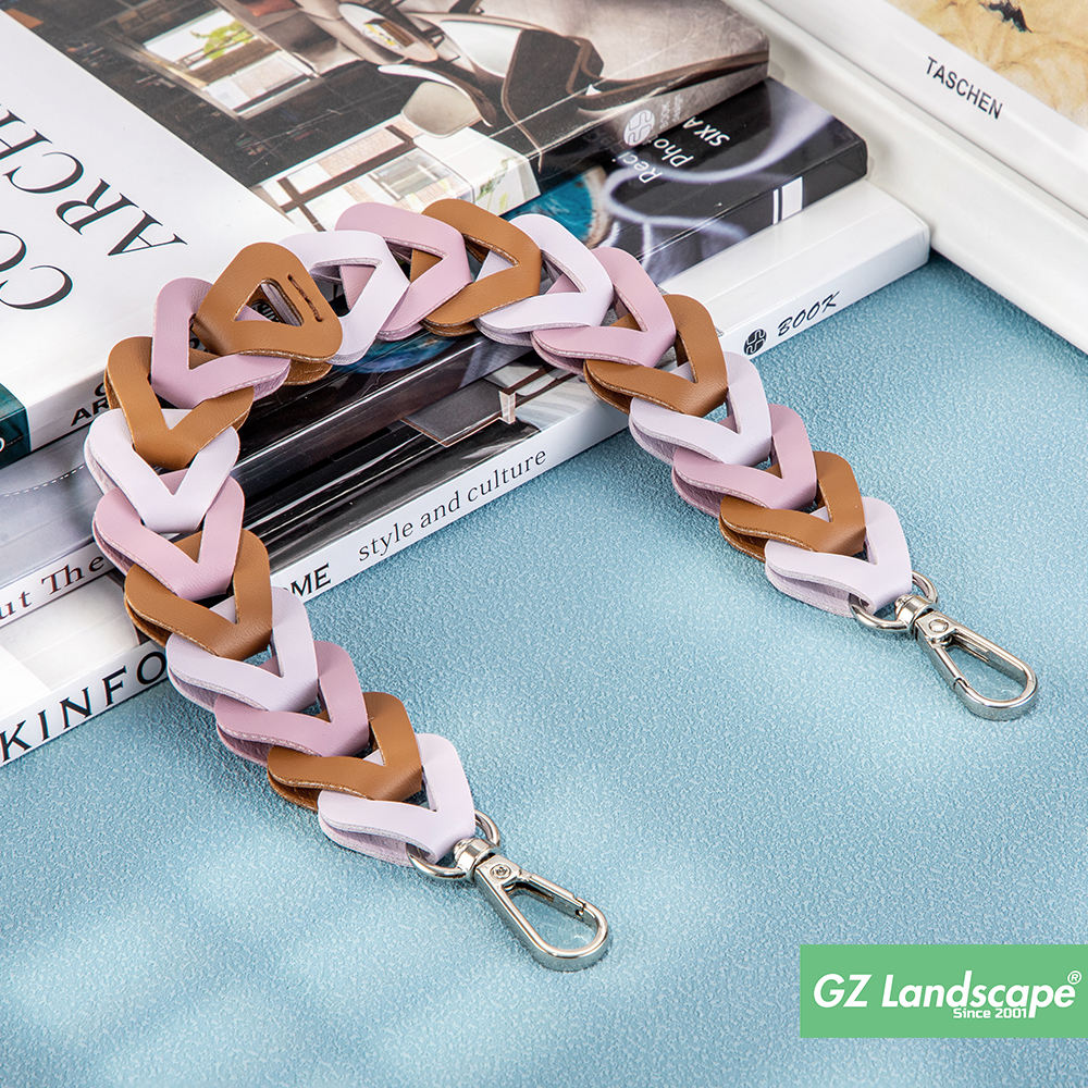 Rose + violet + brun