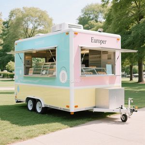 Camion de nourriture mobile entièrement personnalisé 2025, chariot de crème glacée, remorque avec cuisine entièrement équipée - Product Image 2