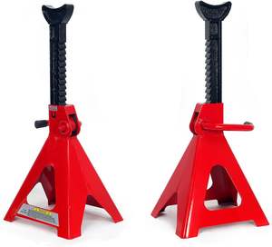 High Quality Heavy Duty 3 Ton Steel <strong>Jack</strong> Stand <strong>Car</strong> Truck Adjustable <strong>Jack</strong> Stands with High Visibility From US Overseas Warehouse - Product Image 1