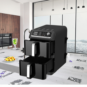 패밀리 사이즈 스마트 에어프라이어 시스템-12 가지 사전 설정 조리 모드가 있는 듀얼 챔버 디지털 오븐 - Product Image 1