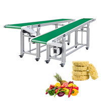 Banda Transportadora Plana de PVC con Capa Resistente al Desgaste y Estructura Compacta para Carga, Descarga y Manipulación de Granos, Cereales y Productos Agrícolas a Granel