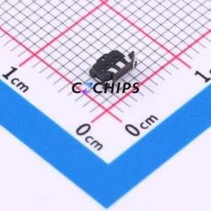 THAM41-CB-R Tactile Switch SMD-3P,3x4.5mm Switch ( Button Shape: Square Button )( Operating Force: 2.5N )( Switch Length: 3mm ) - Product Image 2