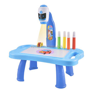 Planche de peinture projecteur intelligent croquis effaçable Doodle Board Trace et dessiner des enfants jouet de dessin éducatif précoce - Product Image 1
