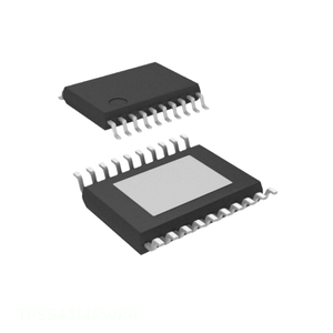 Power Management (PMIC) TPS54314PWPR 20 PowerTSSOP (0.173", 4.40mm Width) IC REG BUCK 1.8V 3A 20HTSSOP - Product Image 1