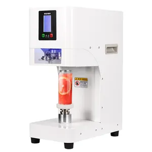 Automatic plastic jars sealing machine juice cans automatic sealing machine sealing machines for plastic jar