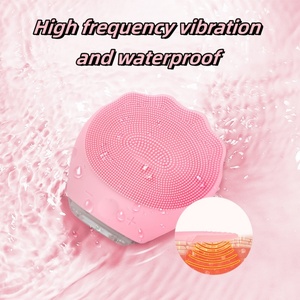 Limpiador Facial Eléctrico Recargable de Silicona con Forma de Pata de Gato, Instrumento de Limpieza Facial Ultrasónico - Product Image 4