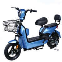 Scooter Urbain Adulte à Deux Roues avec Panier, Moteur 800W, Capacité 150kg, Étanche, Batterie 20Ah, Autonomie 40-60km