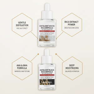 เซรั่มข้าวผลัดเซลล์ผิว <span class=keywords><strong>ลด</strong></span>เลือนริ้วรอย สครับขัดผิวหน้า กำจัดสิวเสี้ยน สูตรน้ำ พร้อมรับผลิตแบรนด์ส่วนตัว (โลโก้สั่งทำได้) - Product Image 4