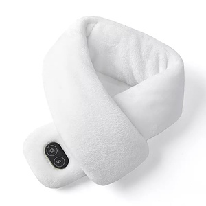 Best Smart Women <b>Usb</b> Heated Winter Rechargeable Graphene Customized logo Electron <b>Heating</b> Scarf - Product Image 3