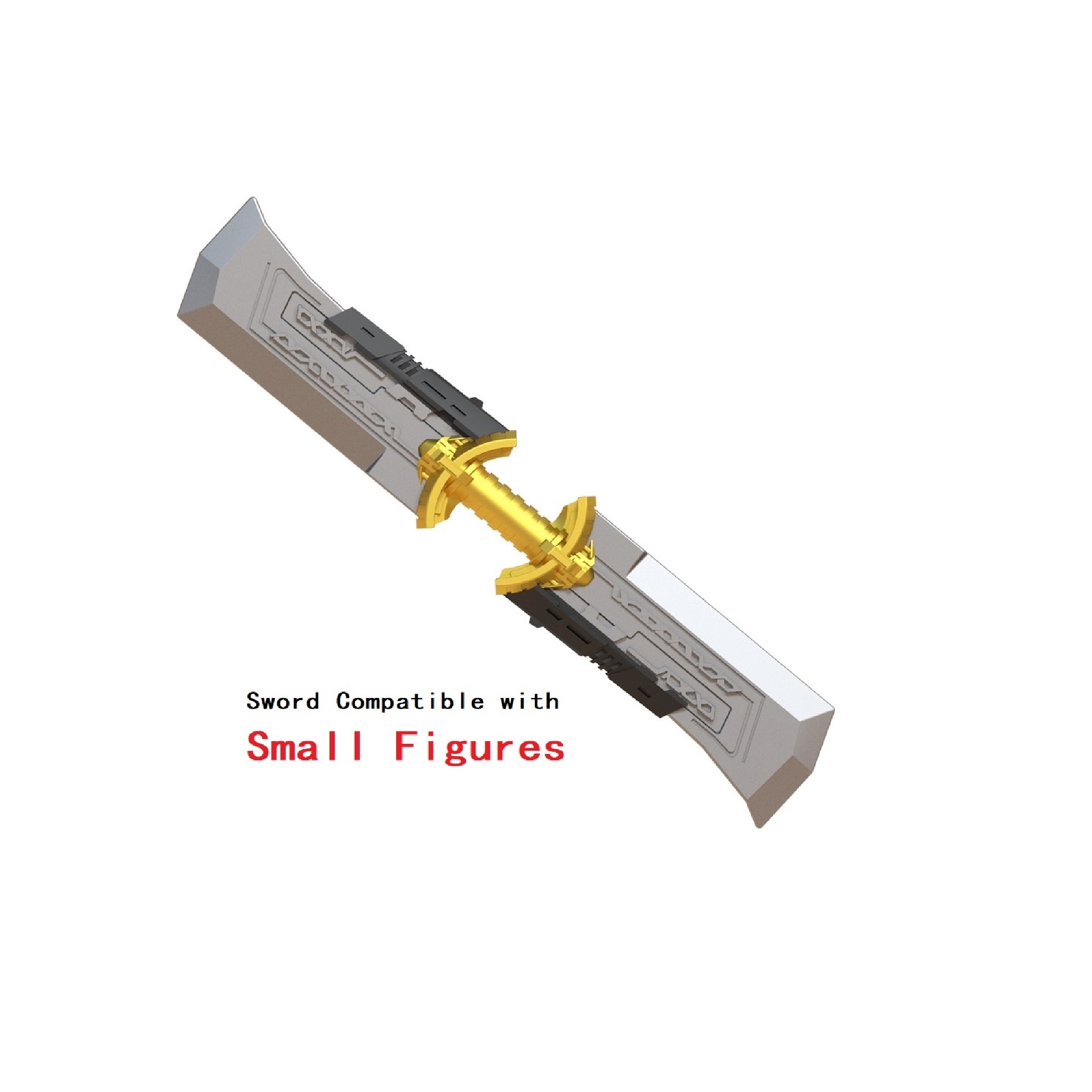 Free Shipping Wm792 2 Double Edged Sword Compatible With Mini Small Figure Endgame Thanos Weapon Accessories Blocks Toys Buy Marvl Mini Figures Endgame Block Figures Product On Alibaba Com