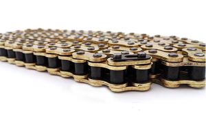 मोटरसाइकिल गोल्ड रंग एक्स रिंग ड्राइव स्प्रोकेट चेन 525 के लिए गोंडा cb1000 cbra600 कावासाकी - Product Image 4