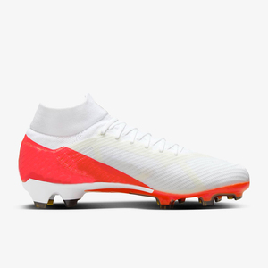 High <b>Ankle</b> Soccer Cleats Firm Ground Football <b>Boots</b> Knit Upper Non Slip Studded Sports Shoes - Product Image 2