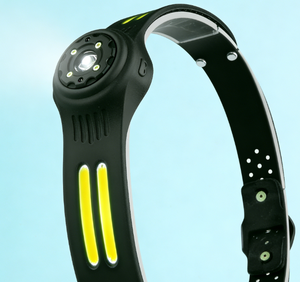 <span class=keywords><strong>Lampe</strong></span> <span class=keywords><strong>frontale</strong></span> LED moderne, bandeau réglable, design réfléchissant, ultra légère <span class=keywords><strong>pour</strong></span> <span class=keywords><strong>la</strong></span> course nocturne urbaine - Product Image 3