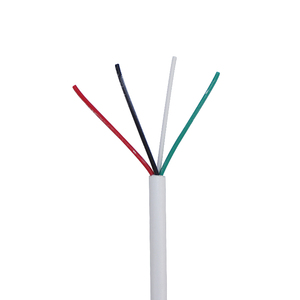 สายไฟฟ้าทองแดงแท้แบบถัก 4 แกน ขนาด 22awg 24awg 26awg 28awg หุ้มฉนวน PVC สำหรับใช้งานใต้ดิน ขายส่งเป็นม้วน - Product Image 5
