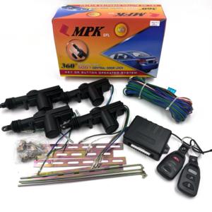 Télécommande pour verrouiller le déverrouillage Système <span class=keywords><strong>de</strong></span> verrouillage central entrée sans clé avec 4 actionneurs 1 master 12V kit <span class=keywords><strong>de</strong></span> verrouillage <span class=keywords><strong>de</strong></span> porte <span class=keywords><strong>de</strong></span> voiture MFK 5001 - Product Image 1