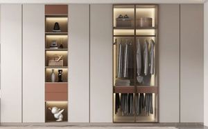 ตู้เสื้อผ้าและตู้เสื้อผ้าห้องนอนที่สวยงาม: สร้างห้องนอนที่เรียบร้อยและเป็นระเบียบด้วยระบบตู้เสื้อผ้าที่หรูหราของเรา - Product Image 3