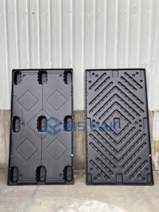 Penjualan pabrik terlaris kualitas terbaik palet plastik daur ulang dapat digunakan kembali dan tutup ukuran kustom dalam penggunaan industri - Product Image 5