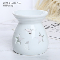 Brûleur à huile en verre, diffuseur d'eau pour fumer, brûleur de cire parfumée personnalisé style arabe du Moyen-Orient, boîte en papier grain de bois, encens
