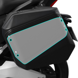 Kit de panneaux décoratifs latéraux pour sacoches de <span class=keywords><strong>moto</strong></span> Honda NSS750 XADV750 NT1100 XL750 – Cache de remplacement couleur pour panneau décoratif latéral - Product Image 2