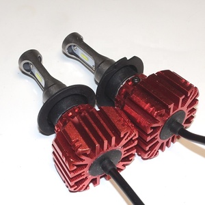 2020 nuevo Color rojo S1 H7 Seúl CSP del coche Luz de niebla LED faro S5 X5 auto de la lámpara de la bombilla del faro Kit - Product Image 5