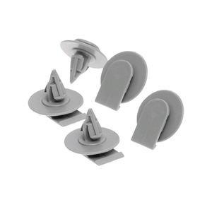 BMW Mini R50 R52 R53 R56 Gray Plastic <b>Wheel</b> Side <b>Trim</b> Fasteners 07132757821 - Product Image 1