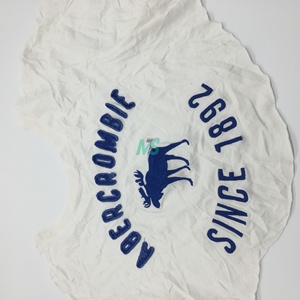 Chiffons en coton blanc imprimés de haute qualité, faibles en peluches, en balles industrielles pour le nettoyage et l'essuyage - Product Image 3
