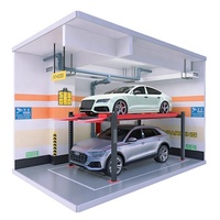 Équipement Portable de Service Automobile d'Occasion, Pont Élévateur à Quatre Colonnes en Mode Électrique pour Lavage et Stockage de Voitures