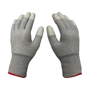 ESD de carbono de guante de poliuretano las yemas de los dedos para carbono guante - Product Image 1