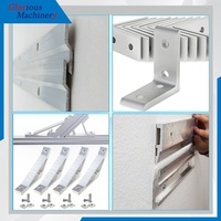 Accessoires de porte : Code, profilés aluminium, joint, connecteur d'angle intérieur pour armoire Rittal PS, pour scie à découper