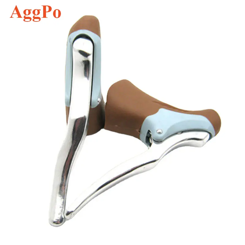 Fixed Gear Bicycle Aluminum Alloy Handlebar Bicycle Brake Levers Road Mountain Bike Handle 1 Pair Bicycle Accessories