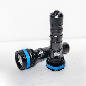 D06 Mạnh Mẽ Nhất Tập Trung Chùm Ipx8 1600lm Lặn Sâu 100M Lặn Đèn Pin Cho Lặn Ngọn Đuốc - Product Image 1