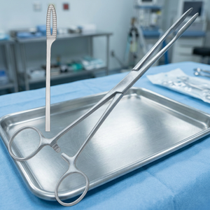 กรรไกรผ่าตัดแบบตรงยี่ห้อ Gross Maier พร้อมตัวล็อคแบบ Ratchet ได้รับการรับรองมาตรฐาน CE ระดับ Class I ใช้งานด้วยมือ - Product Image 3