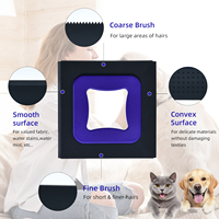 Brosse en plastique pour enlever les poils d'animaux pour le nettoyage des vêtements, durable et facile à nettoyer