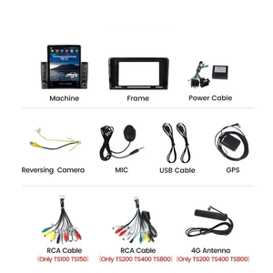 Autoradio Android 13 Tesla 8+128G pour <span class=keywords><strong>Mercedes</strong></span>/Benz/CLK/W209/W203/W208/W463/<span class=keywords><strong>Vaneo</strong></span>/Viano/Vito avec GPS, Bluetooth et éclairage des touches - Product Image 4