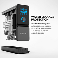 Système d'osmose inverse électrique sans réservoir 800 GPD OEM/ODM à 7 étapes avec filtre à eau, moniteur TDS et contrôle intelligent par application tactile pour l'eau potable