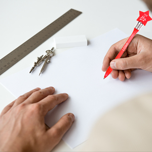 Stylo bille LED multicolore en plastique, promotion populaire, avec logo personnalisé pour les cadeaux de Noël, d'Halloween et pour les enfants - Product Image 5