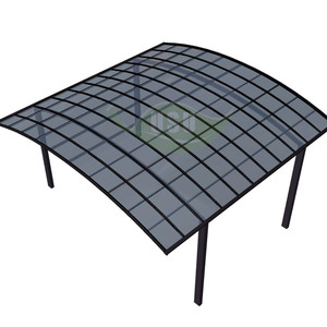 USU personnalisé polycarbonate aluminium abris <span class=keywords><strong>de</strong></span> <span class=keywords><strong>jardin</strong></span> auvents <span class=keywords><strong>de</strong></span> balcon <span class=keywords><strong>abri</strong></span> d'auto - Product Image 3
