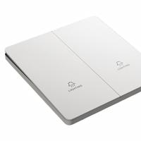 Interruptor de Luz Táctil de Pared de Alta Calidad, 10A 220V, Material de PC, Clasificación IP20, 86x86mm, Diseño Moderno, 40000 Usos Mecánicos