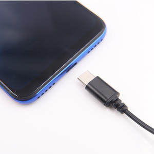 Professionale Mini Clip-On portatile microfono a condensatore con tipo-C per Android smartphone di plastica con cavo di comunicazione - Product Image 3