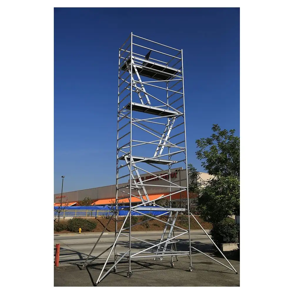 Bouwconstructie Steigermateriaal Gereedschap Steigers Ladder Steigers Onderdelen Telescopische H Beam Jack Gebruikte Steiger