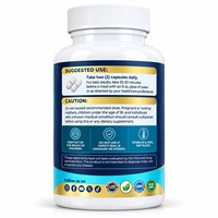Capsules de fibres probiotiques pour la santé intestinale, marque privée, 60 gélules, soutien digestif, équilibre intestinal, complément bien-être quotidien, OEM ODM