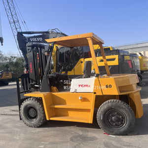 Venta caliente usada TCM FD60 FD70 FD100 6-10 Ton carretilla elevadora máquina de construcción con batería y motor Pallet Jack para la venta - Product Image 5