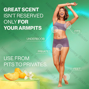 Deodorante per bottino fruttato da 75ml deodorante Anti-sudore - Product Image 5