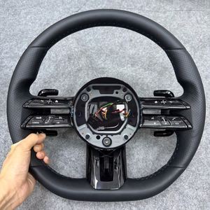 Volant sport en cuir en gros pour Mercedes-Benz <span class=keywords><strong>AMG</strong></span> W204 W205 W167 W213 W222 W207 W212 C209 C63 E63 – Vente directe usine - Product Image 1
